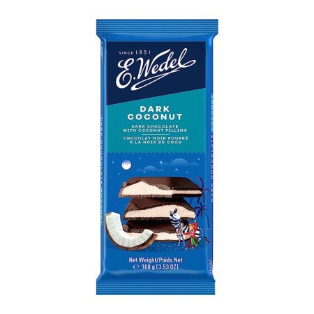 Dark Chocolate with Coconut Filling