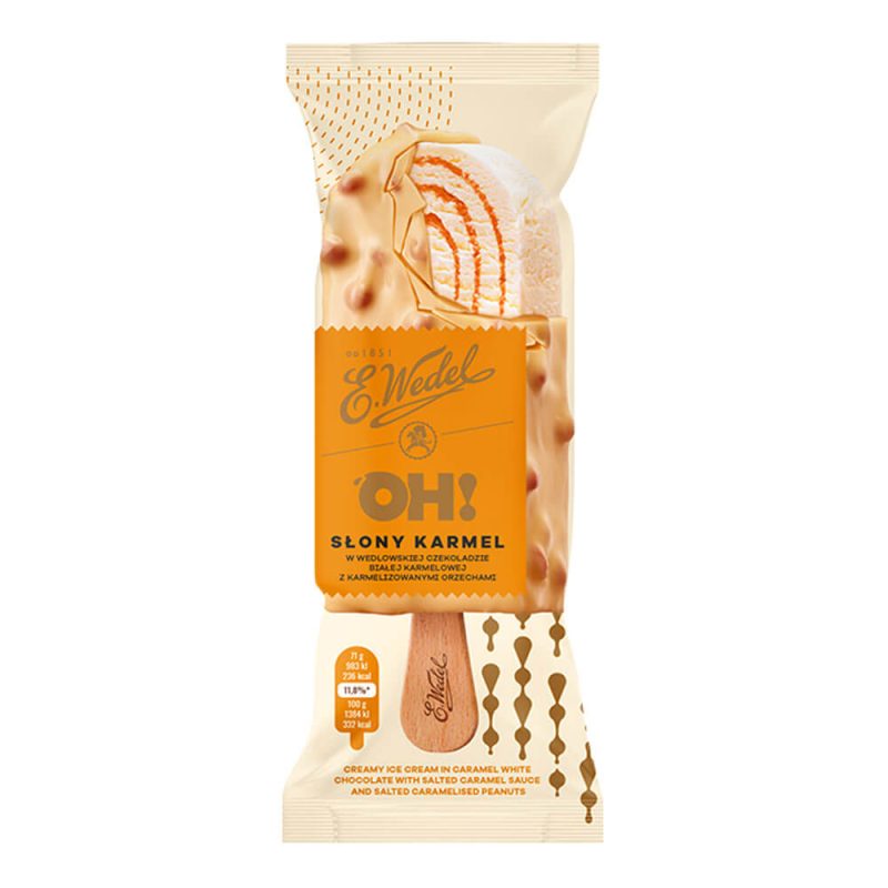Caramel White Chocolate with salted peanuts