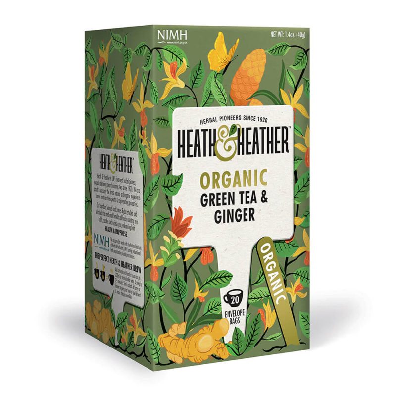 Organic Green Tea & Ginger