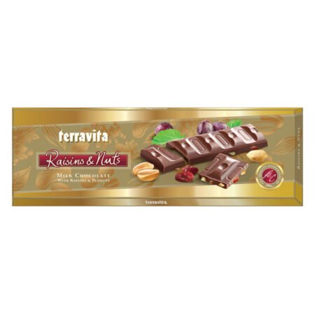 Terravita Milk Chocolates with Peanuts & Raisins